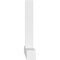 Ekena Millwork Portland Architectural Grade PVC Gable Bracket, 84"W x 28"H x 4"D x 4"F, 8/12 Pitch GBP084X28X0404POR00 - alternate 5
